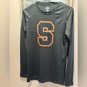 Black Long Sleeve SU Syracuse dri fit shirt